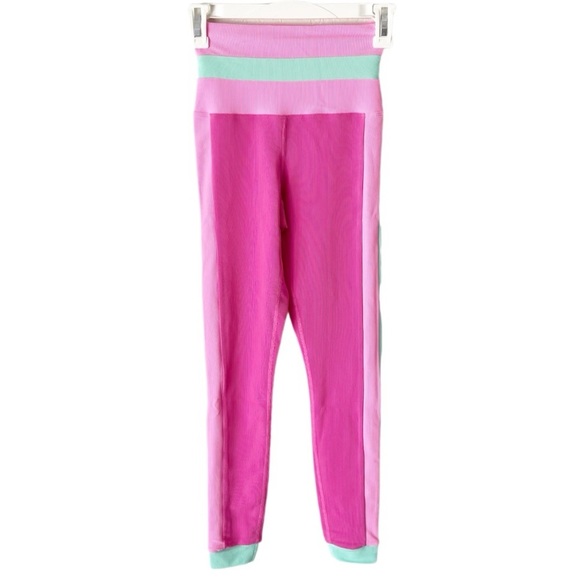 Beach Riot Leggings Women's XS Melinda Blossom Colorblock Retro Athleisure - Picture 1 of 7